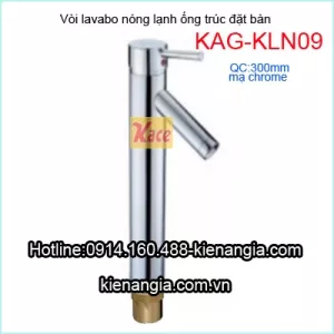 Vòi lavabo đặt bàn ống trúc nóng lạnh KAG-KLN09 cao 30cm
