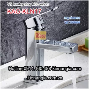 Vòi lavabo nóng lạnh âm bàn vuông KAG-KLN17