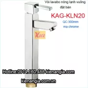 Vòi lavabo nóng lạnh vuông cao 300 KAG-KLN20