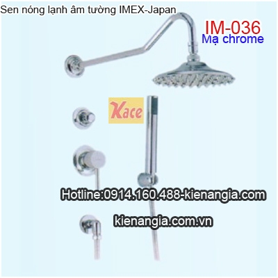 Sen tắm nóng lạnh âm tường IMEX Japan IM036