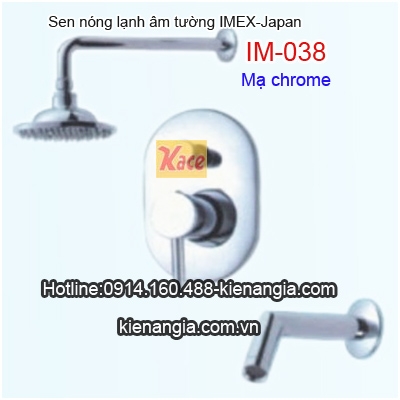 Sen tắm nóng lạnh âm tường IMEX Japan IM038