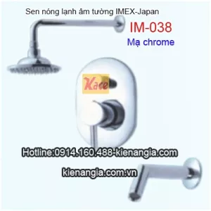 Sen tắm nóng lạnh âm tường IMEX Japan IM038