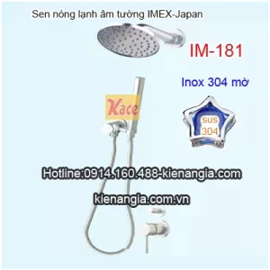 Vòi sen âm tường inox sus 304 Imex-Japan-IM-181