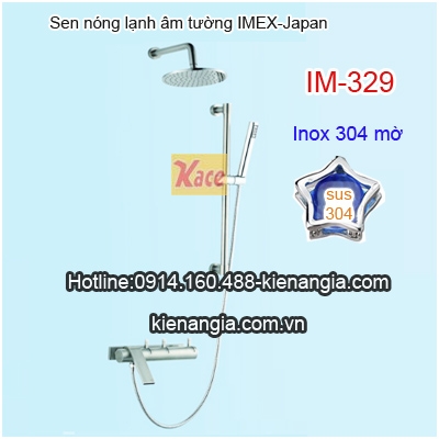 Vòi sen âm tường inox 304 Imex-Japan IM-329