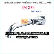 Vòi lavabo âm tường,vòi bồn tắm lạnh IMEX-IM374