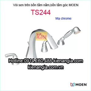 Vòi sen bồn tắm nằm,bồn tắm góc Moen TS244