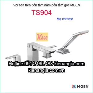 Vòi sen bồn tắm nằm,bồn tắm góc Moen TS904