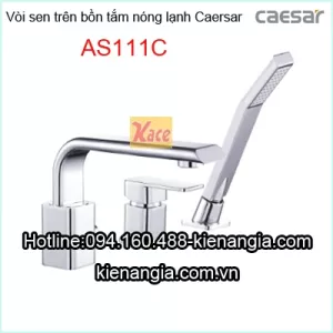 Vòi sen bồn tắm góc,bồn tắm dài Caesar AS111C