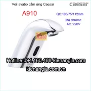 Vòi lavabo cảm ứng Caesar A910