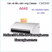 Van xả tiểu nam cảm ứng dùng điện Caesar A648