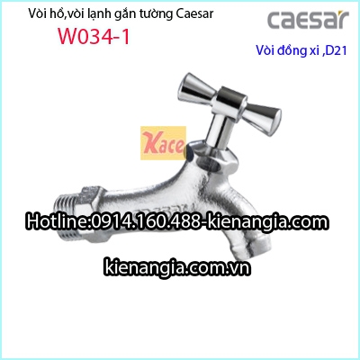 Vòi hồ sàn nước D21 CAESAR W034-1