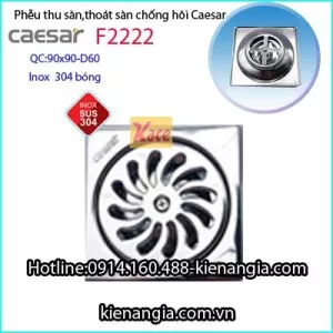 Phễu thu sàn 90x90 O60 Caesar-F2222