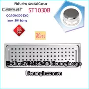 Phễu thu hình chữ nhật 300X100 Caesar O60 KAG-ST1030B
