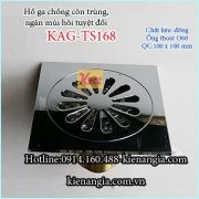 Thoát sàn chống côn trùng 100x100 D49-D60 KAG-TS168