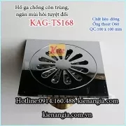 Thoát sàn chống côn trùng 100x100 D49-D60 KAG-TS168