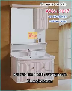 Tủ lavabo nhựa cao cấp KAG-L1617