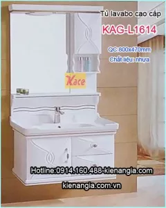 Tủ lavabo nhựa cao cấp KAG-L1614