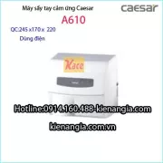 Máy sấy tay cảm ứng Caesar A610