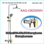 Sen phòng tắm kính vàng trắng KAG-O8250WH