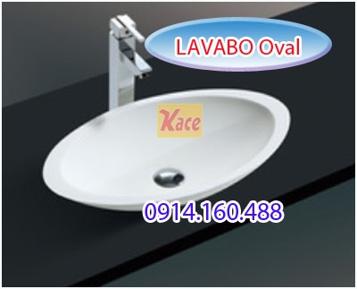 LAVABO HÌNH OVAL,BỒN RỬA MẶT OVAL