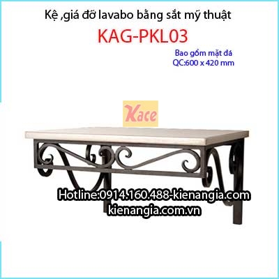 Kệ sắt,giá đỡ lavabo KAG-PKL03