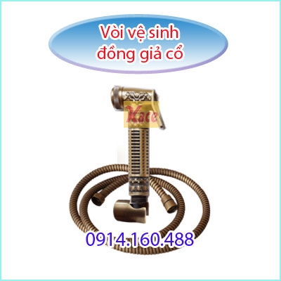 VÒI VỆ SINH CỔ ĐIỂN VÀNG ĐỒNG