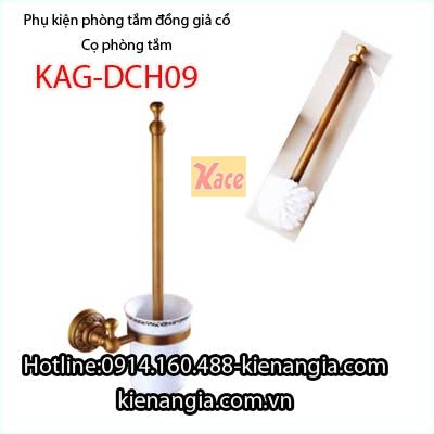 Cọ vệ sinh phòng tắm đồng giả cổ KAG-DCH09