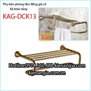 Kệ khăn tầng đồng giả cổ KAG-DCK13