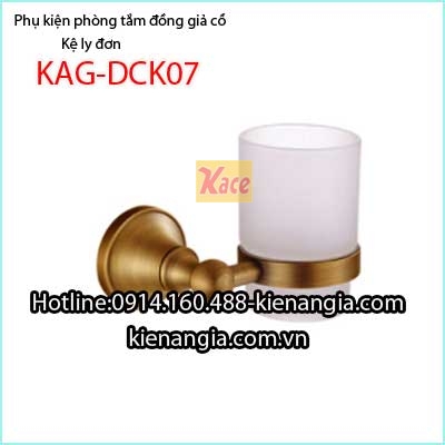 Kệ ly đơn đồng giả cổ KAG-DCK07