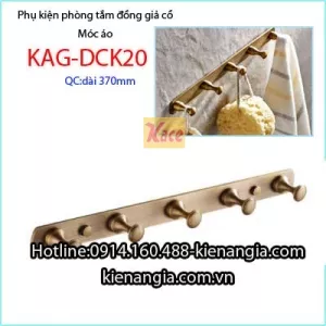 Móc áo 5 đồng giả cổ KAG-DCK20