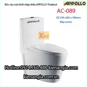 Bồn cầu 1 khối Appollo-Thailand AC089