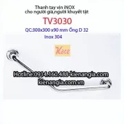 Tay vịn cho người già,khuyết tật TTV3030