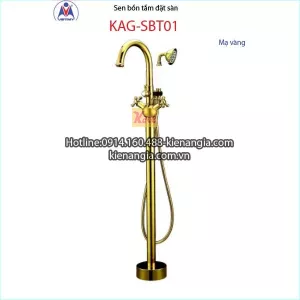 Sen bồn tắm đặt sàn mạ vàng KAG-SBT01