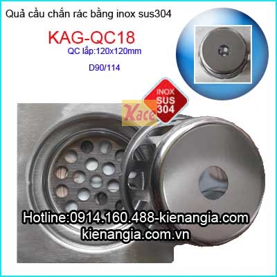 Qua-cau-chan-rac-inox-sus304-KAG-QC18