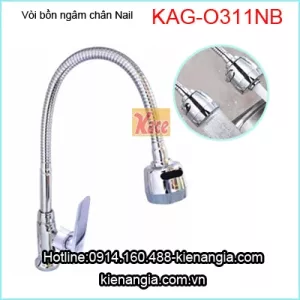 Vòi bồn ngâm chân cần lò xo KAG-OB311NB