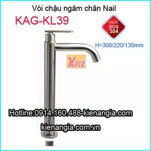 Vòi rửa inox sus304 chậu Nail KAG-KL39