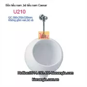 Bồn tiểu nam CAESAR,bệ tiểu nam  Caesar U0210