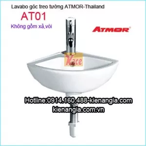 Lavabo góc treo tường ATMOR-Thailand AT01