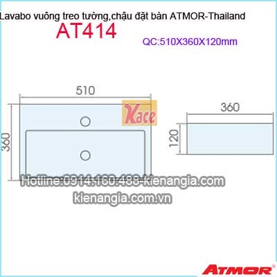 Lavabo-vuong-treo-tuong-dat-ban-Atmor-Thailand-AT414-tskt