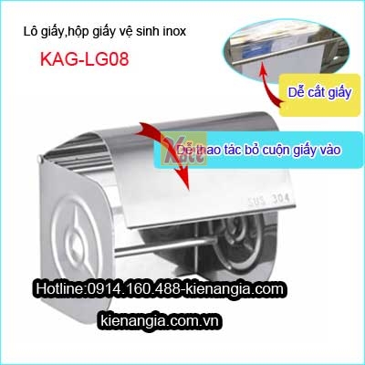 KAG-LG08-Lo-giay-moc-giay-hop-giay-ve-sinh-Inox-gia-re-WC