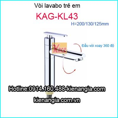 Vòi rửa tay lavabo trẻ em KAG-KL43