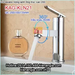 Vòi lavabo ống trúc nóng lạnh âm bàn KAG-KLN21