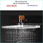 Bát sen phun mưa vuông bọc inox KAG-BS26
