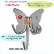 Móc 3,móc bướm inox KAG-MA54