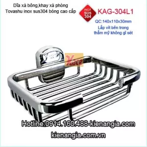 Dĩa xà phòng,Rổ lưới xà bông TOVASHU KAG-304L1