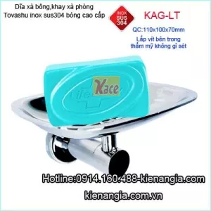 Dĩa xà phòng inox304 TOVASHU KAG-304LT