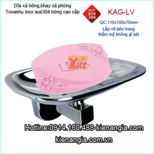 Dĩa xà phòng sus304 TOVASHU KAG-304LV