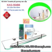 Kệ kính cường lực resort TOVASHU KAG-304B8
