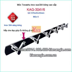 Móc 6,móc V sus304  TOVASHU KAG-304V6