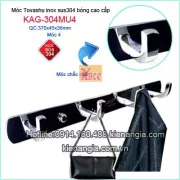 Móc áo đúc,móc 4 TOVASHU KAG-304MU4